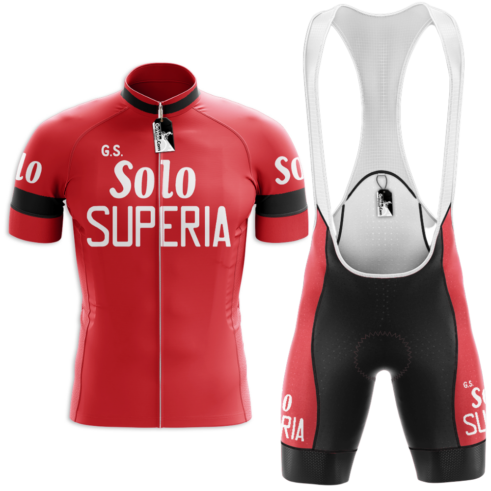 Retro Solo Superia Vintage Fietsset met Gratis Pet