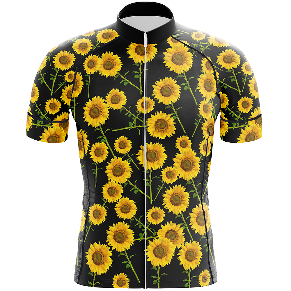 Sunflower Short Sleeve Cycling Jersey