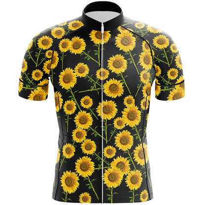 Sunflower Short Sleeve Cycling Jersey