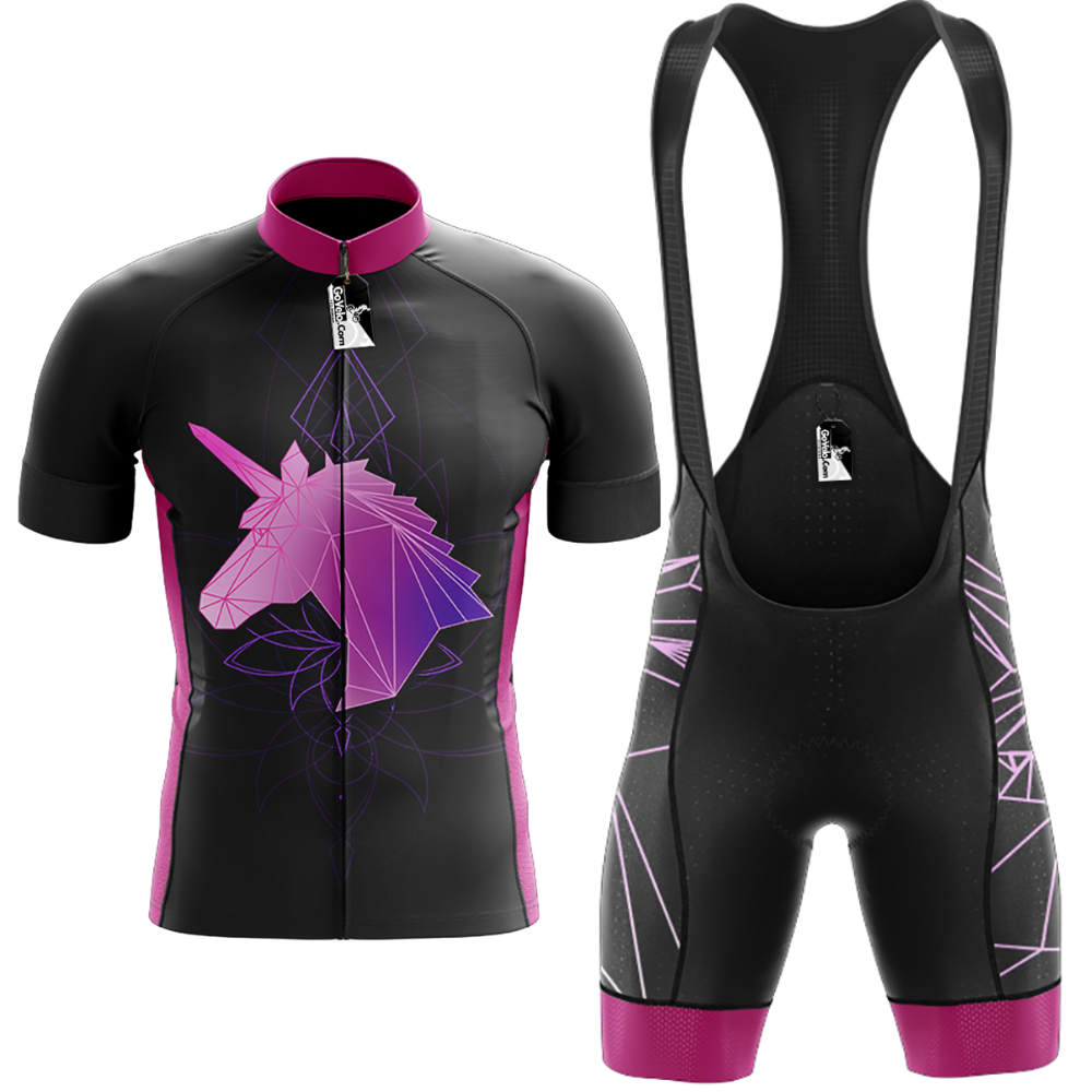 Geometric Unicorn Cycling Kit